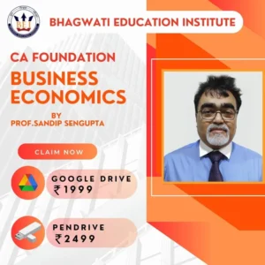 BUSINESS ECONOMICS BY PROF. SANDIP SENGUPTA